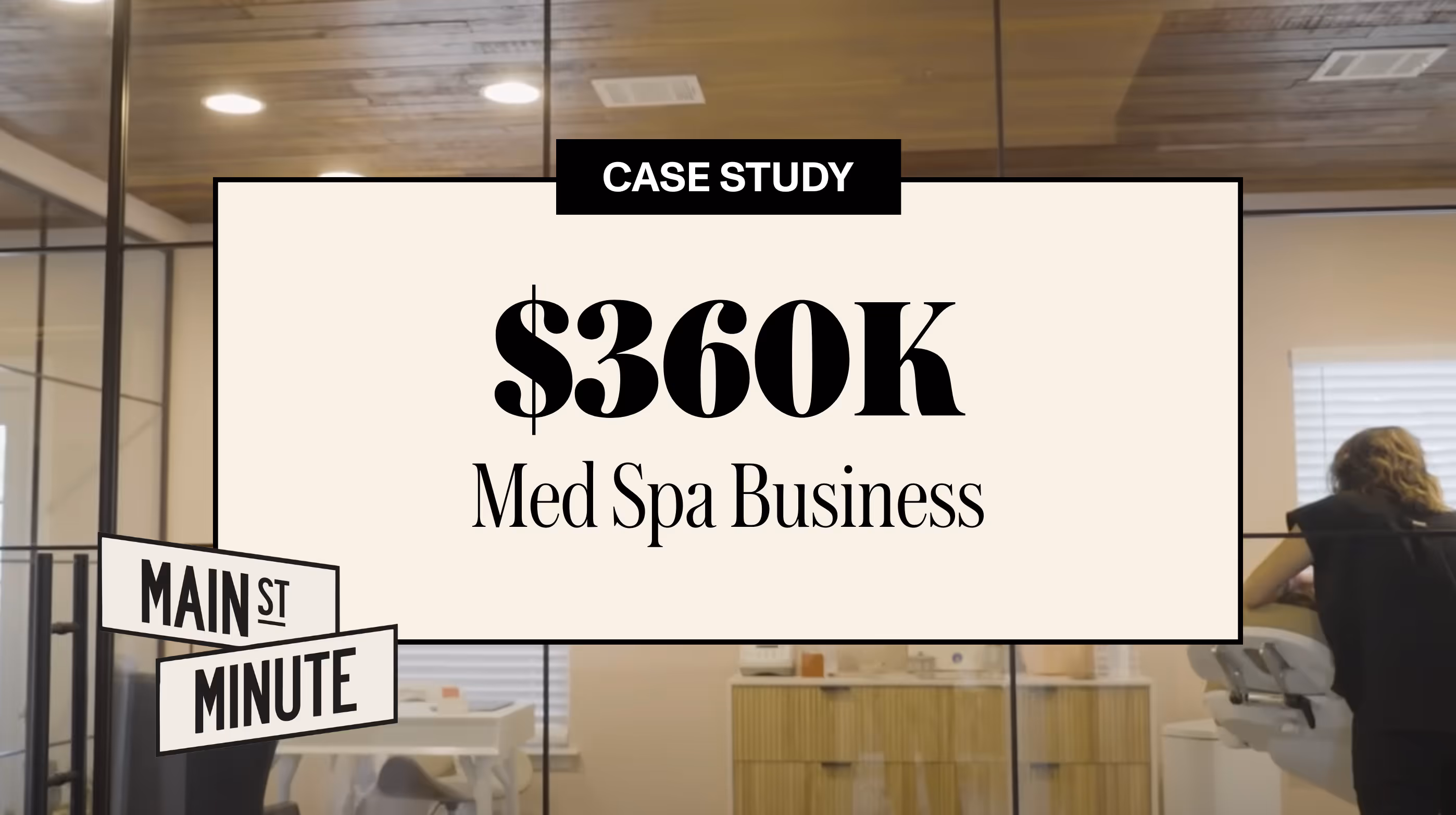 Case Study: $360K Med Spa Business
