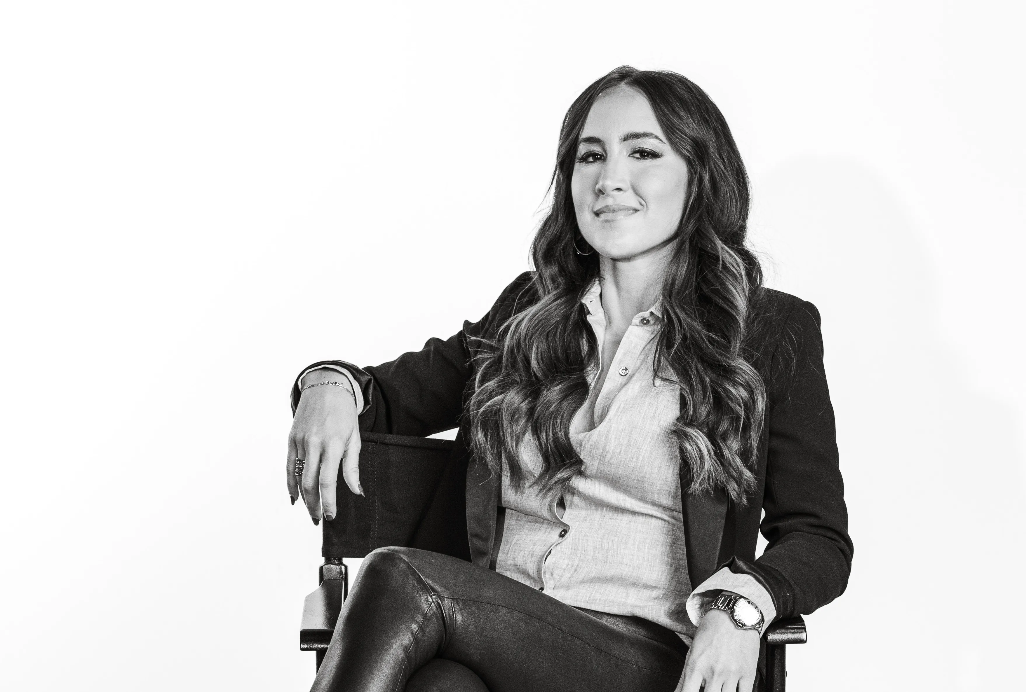 Codie Sanchez black and white headshot