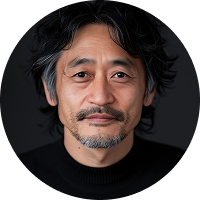 Portrait of a contemporary middle-aged man.