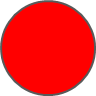 Red color icon