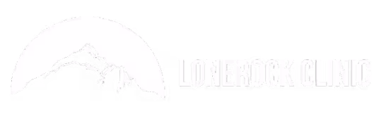 LoneRock Logo White