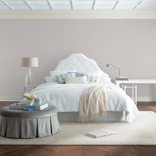 room painted with Gray Marble