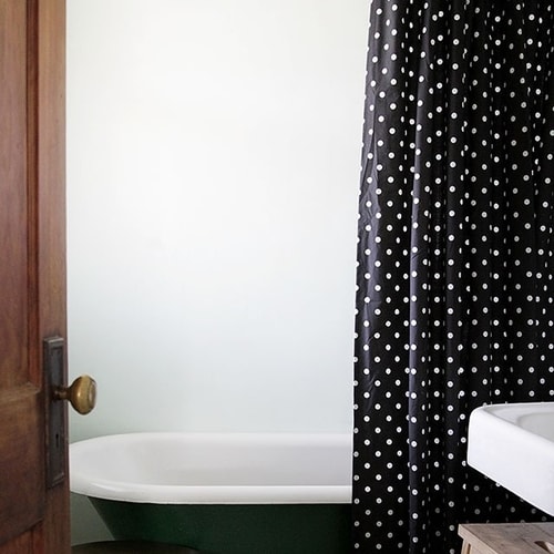 Light colored bathroom