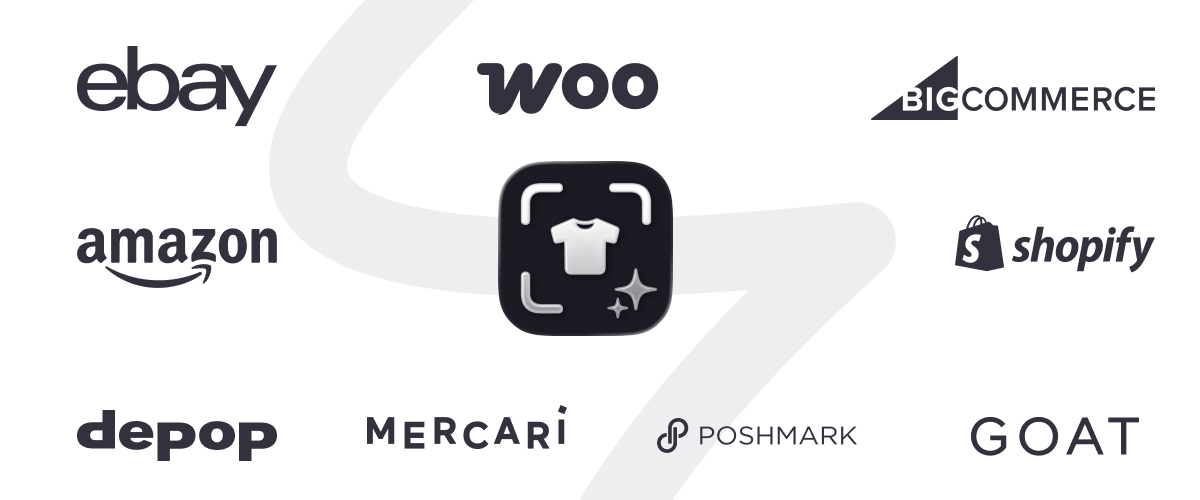 One tap export - download measurement images ready for any marketplace platform