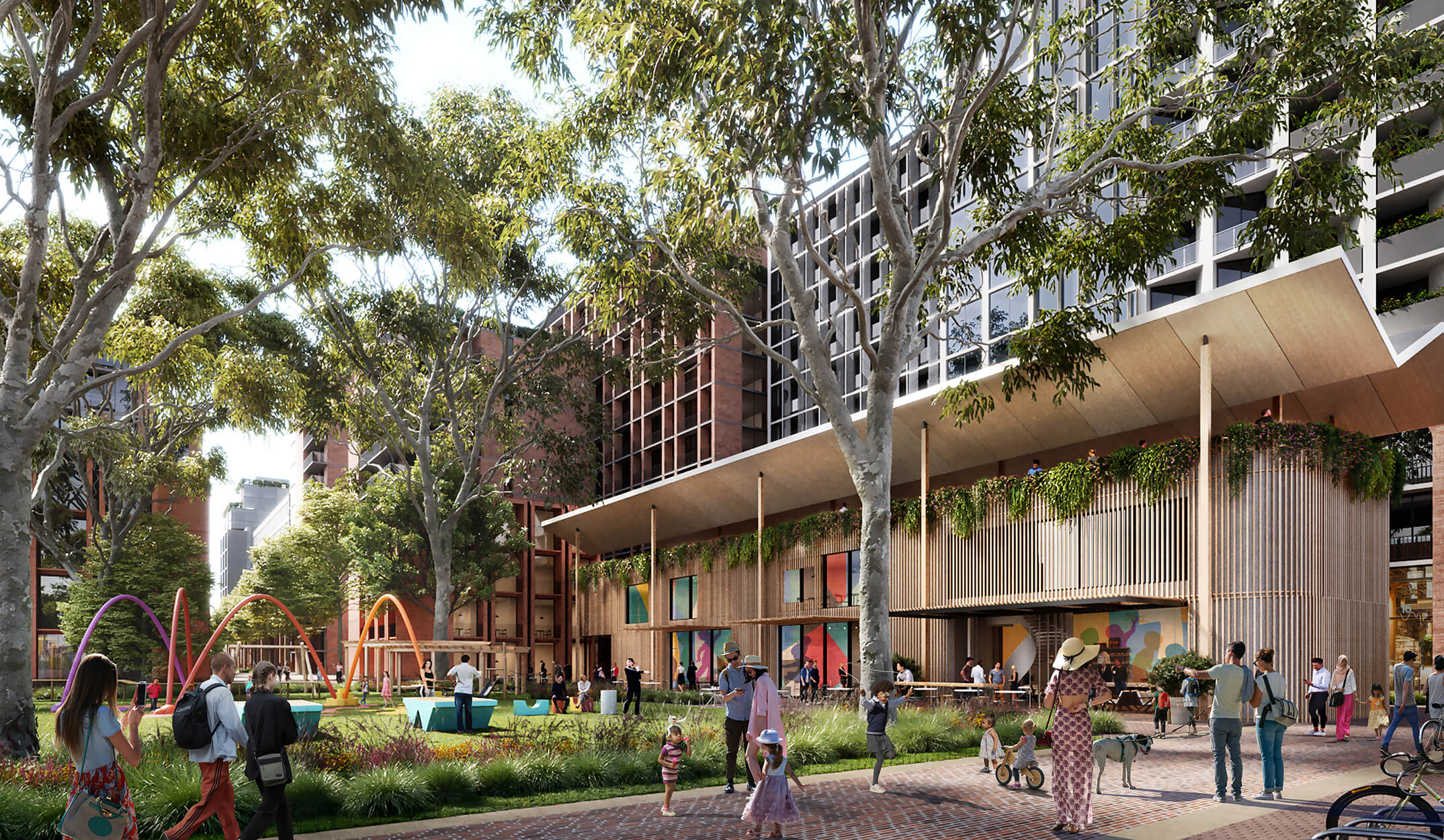 Artist’s impression of the proposed Waterloo South development.