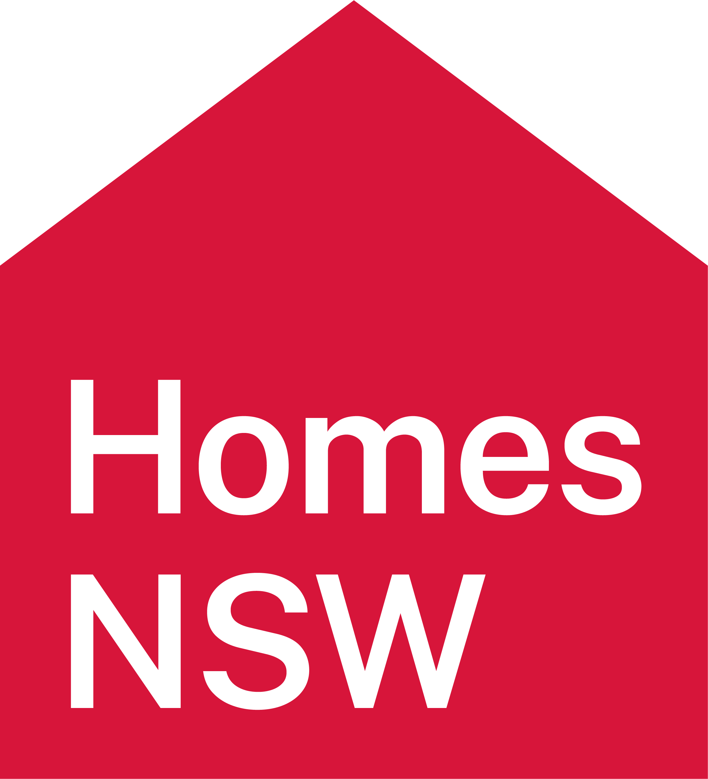 Homes NSW logo
