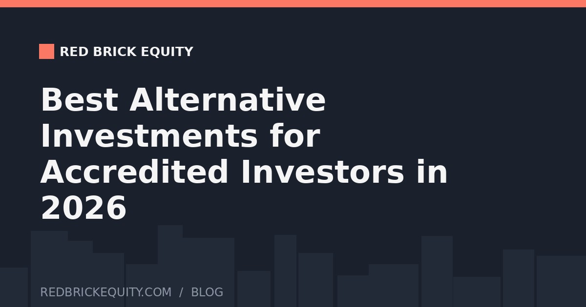 Best Alternative Investments for Accredited Investors in 2026