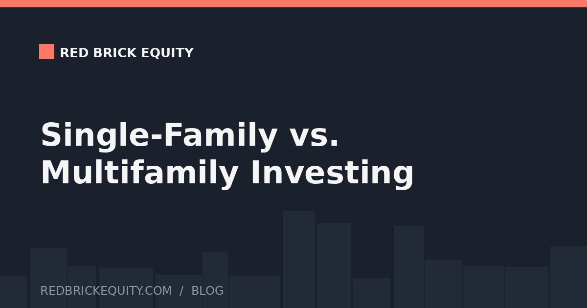 Single-Family Rentals vs. Multifamily Syndications: Which Fits a Passive Investor?