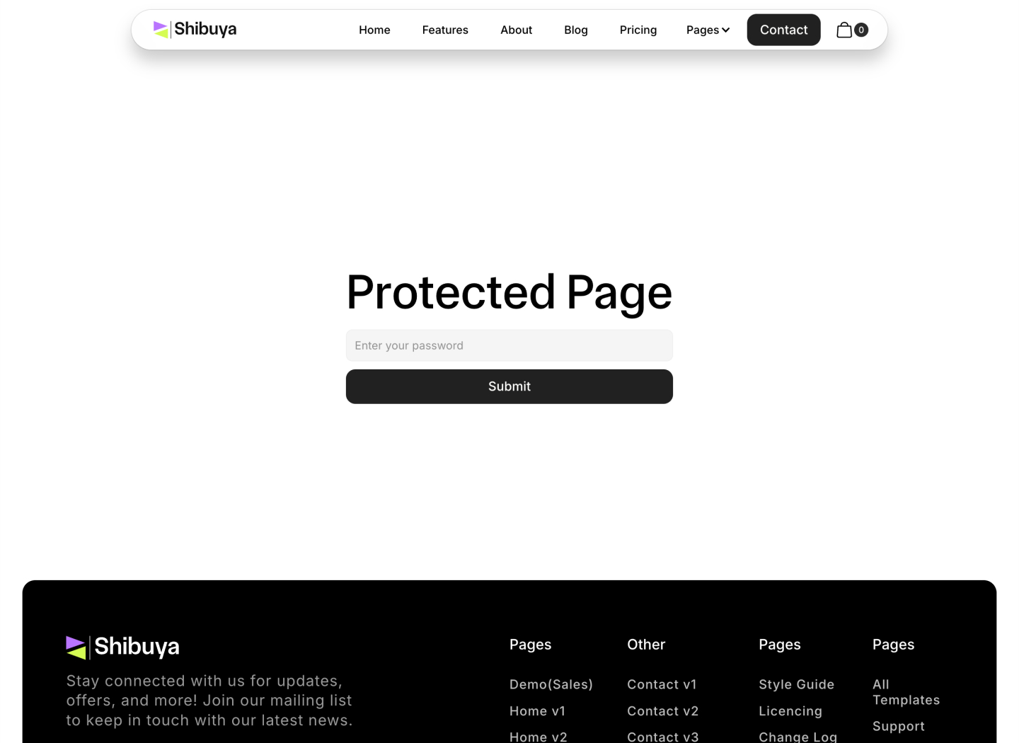 Saas Webflow Template - Shibuya - Designed by Azwedo.com and Wedoflow.com