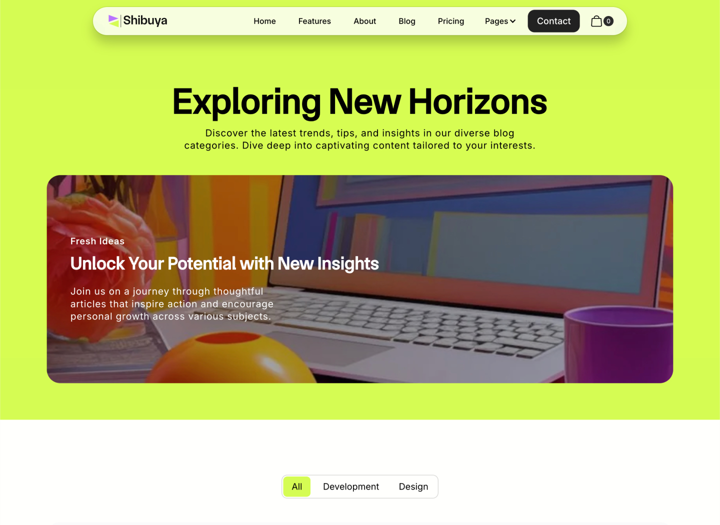 Saas Webflow Template - Shibuya - Designed by Azwedo.com and Wedoflow.com