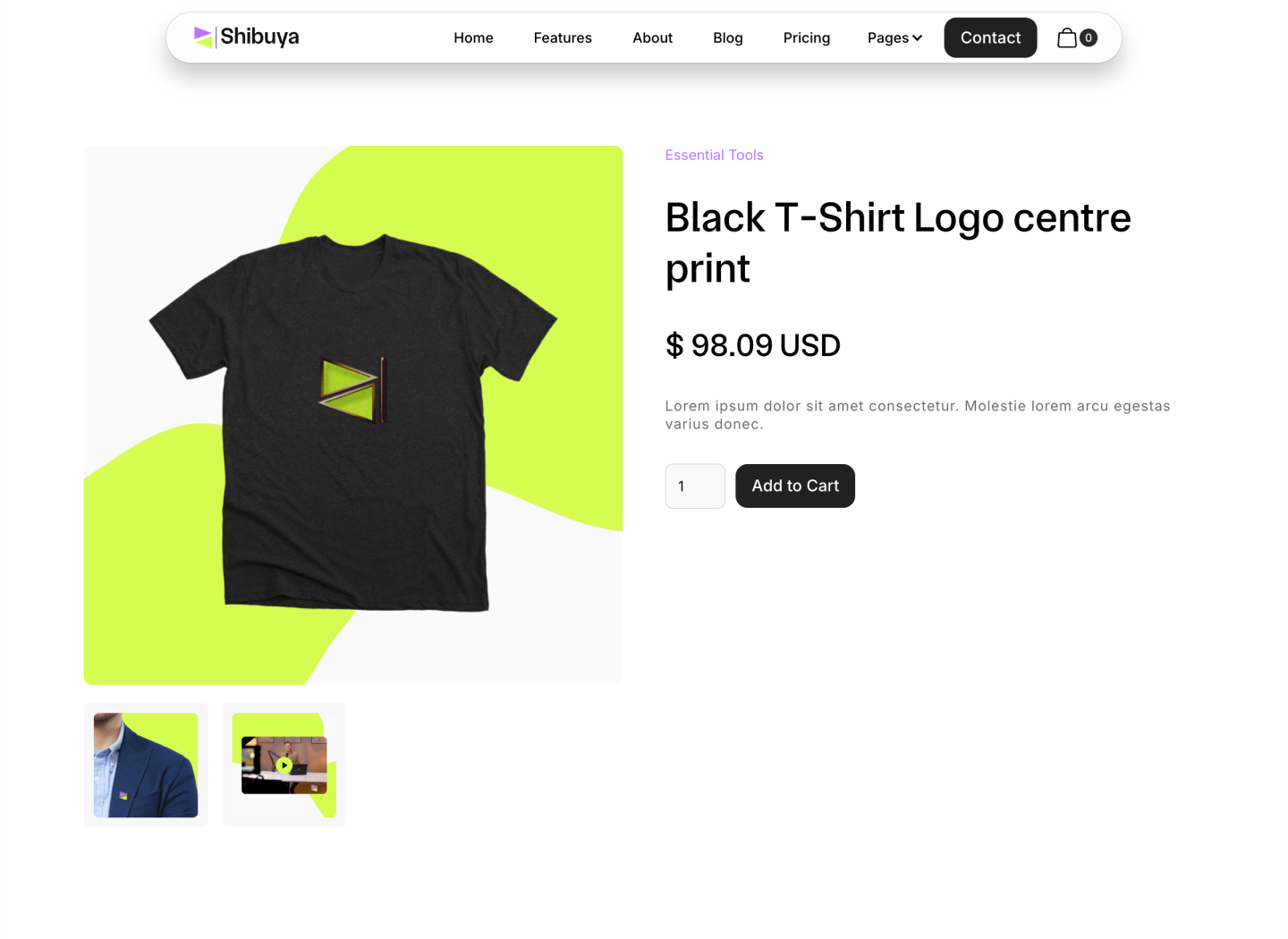Saas Webflow Template - Shibuya - Designed by Azwedo.com and Wedoflow.com