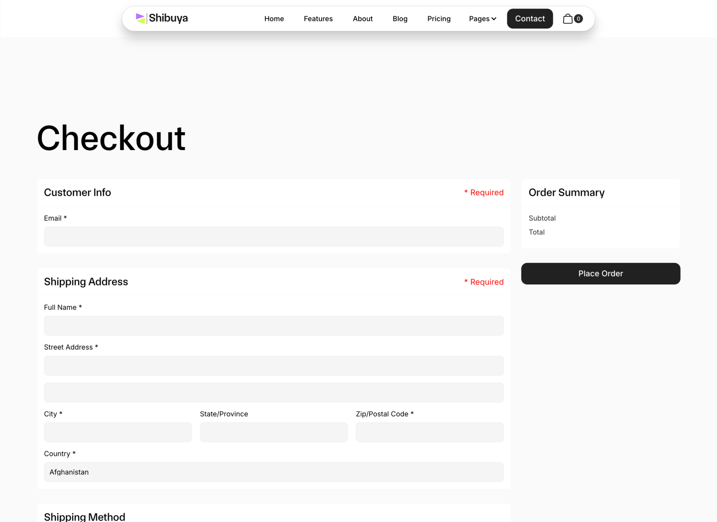 Saas Webflow Template - Shibuya - Designed by Azwedo.com and Wedoflow.com