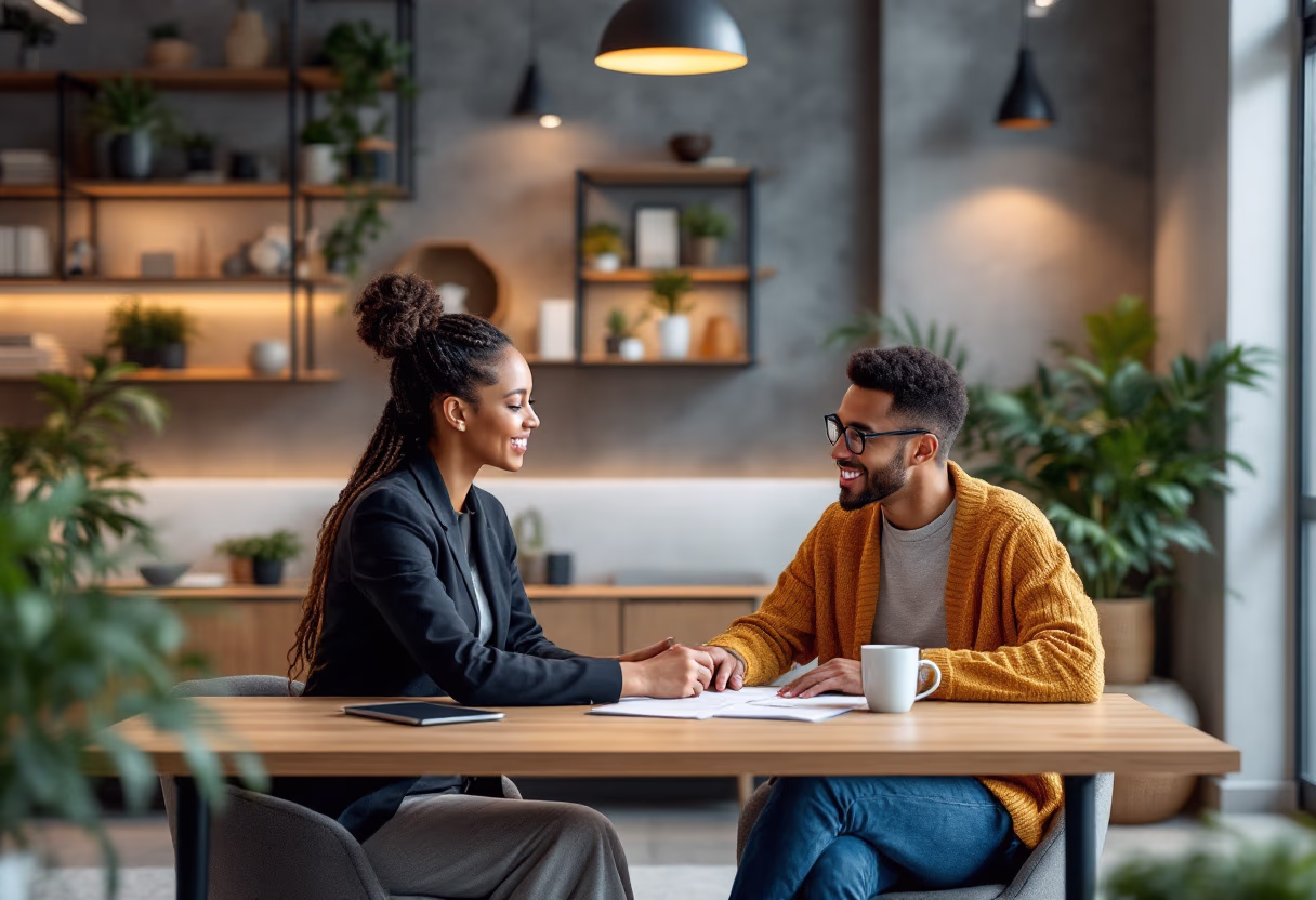 image of customer service representative at work for a financial advisor