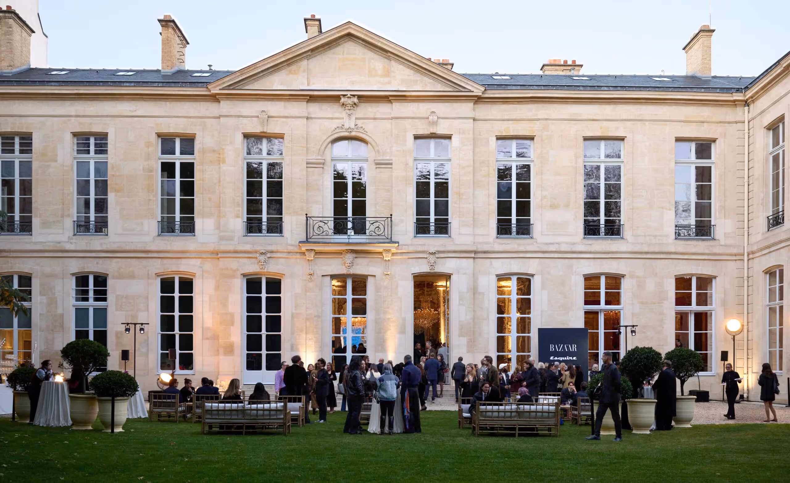 Hôtel de Pozzo di Borgo in Paris during Fashion Week in October.