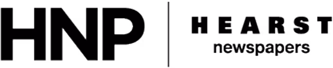 Hearst Newspapers logo.