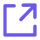 External link icon with an arrow pointing diagonally up and to the right.