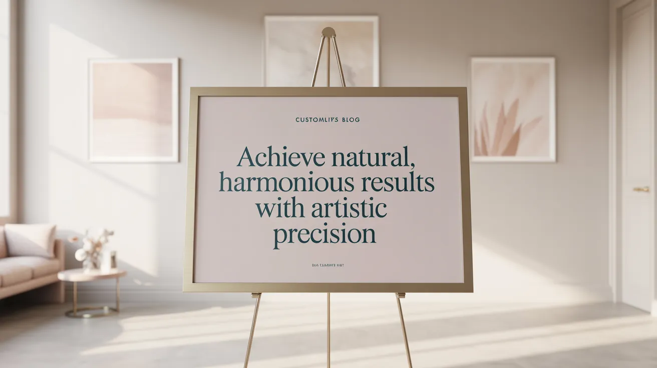 Achieve Natural, Harmonious Results with Artistic Precision