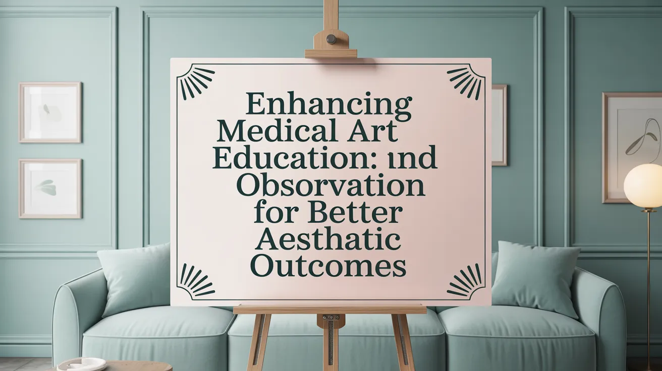Enhancing Medical Education: Art and Observation for Better Aesthetic Outcomes