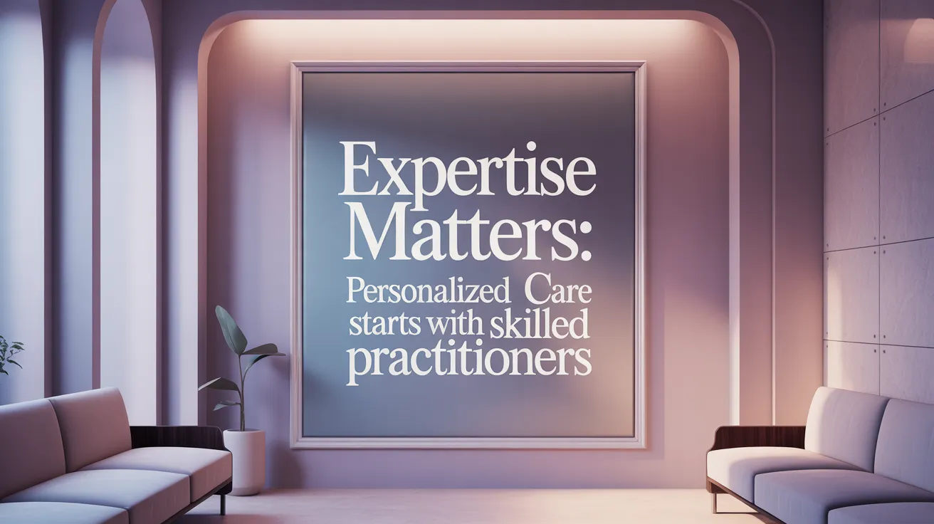 Expertise Matters: Personalized Care Starts with Skilled Practitioners