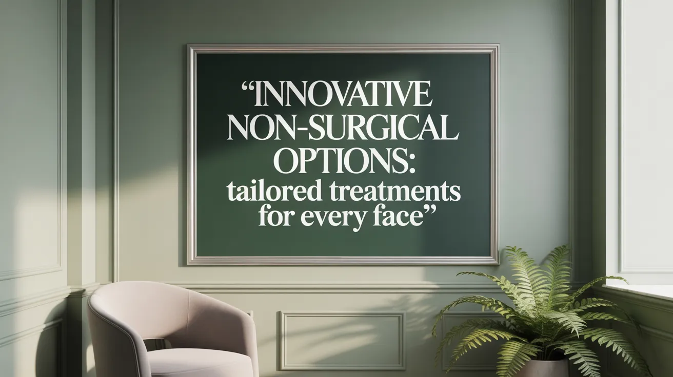 Innovative Non-Surgical Options: Tailored Treatments for Every Face