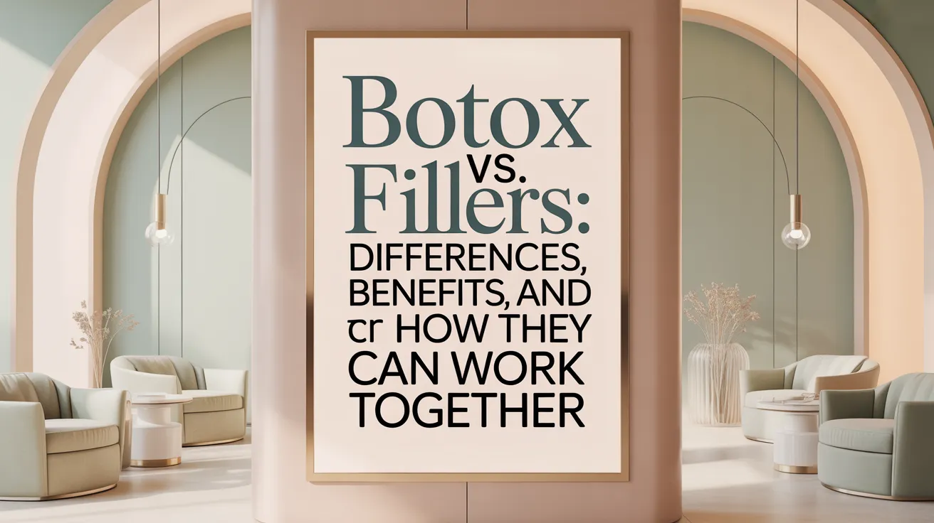 Botox vs. Fillers: Differences, Benefits, and How They Can Work Together