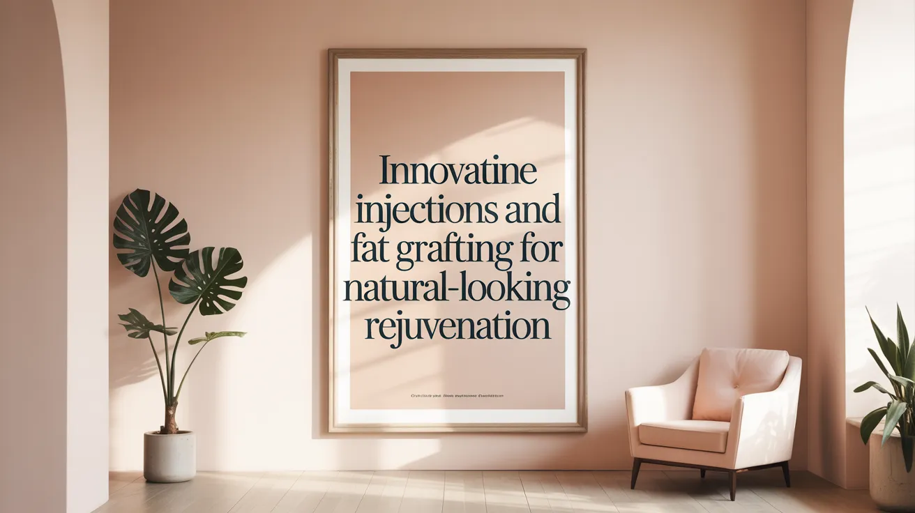 Innovative Injections and Fat Grafting for Natural-Looking Rejuvenation