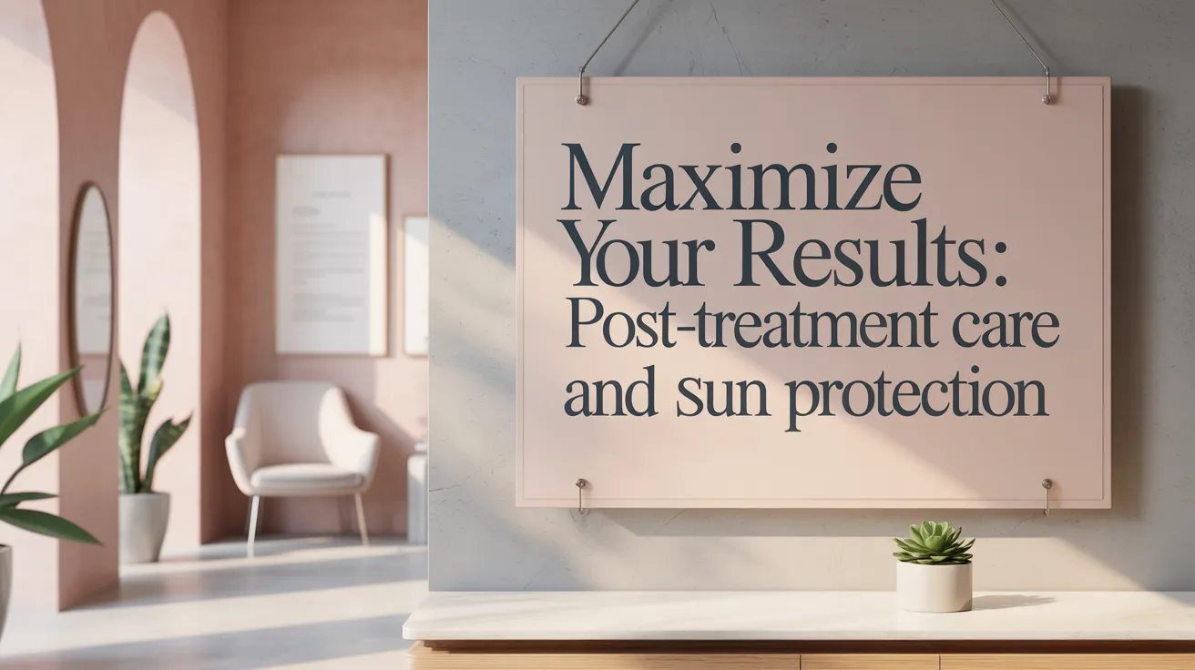 Maximize Your Results: Post-Treatment Care and Sun Protection