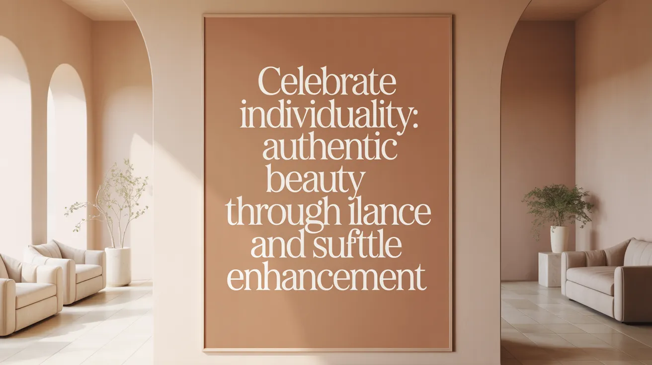 Celebrate Individuality: Authentic Beauty Through Balance and Subtle Enhancement