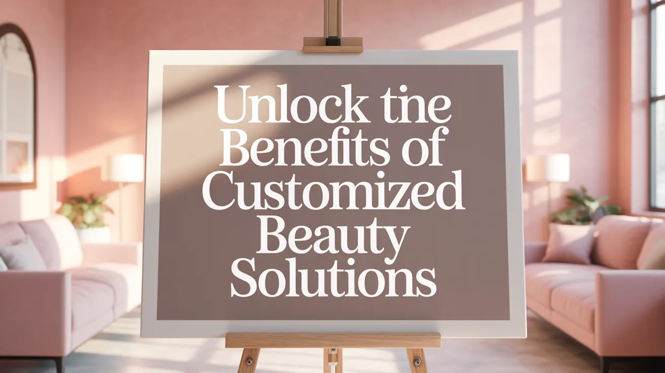 Unlock the Benefits of Customized Beauty Solutions