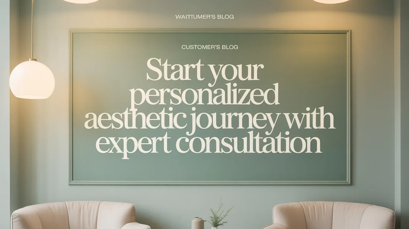 Start Your Personalized Aesthetic Journey with Expert Consultation