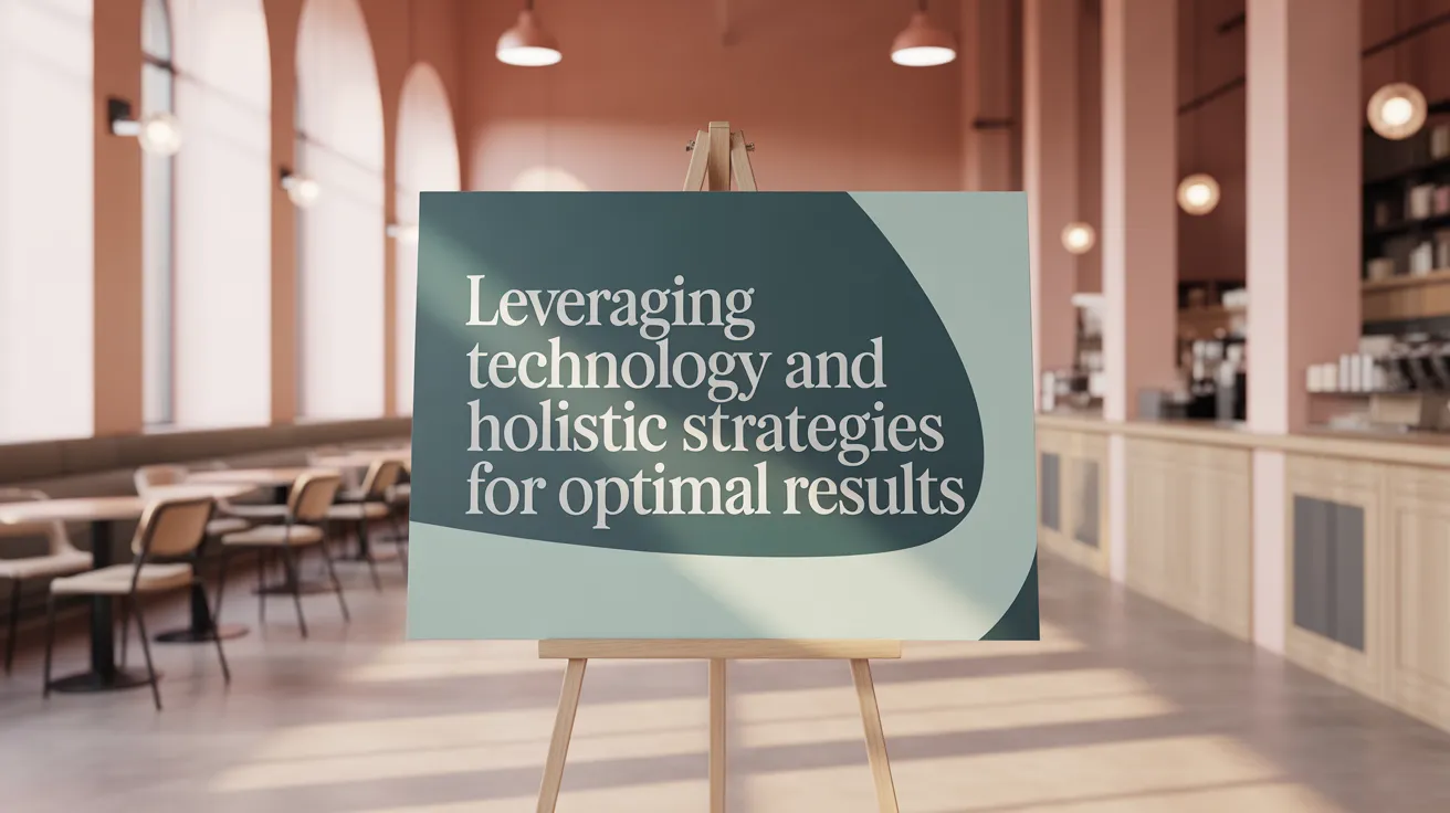 Leveraging Technology and Holistic Strategies for Optimal Results