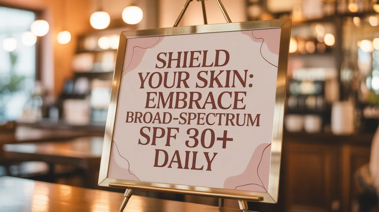 Shield Your Skin: Embrace Broad-Spectrum SPF 30+ Daily