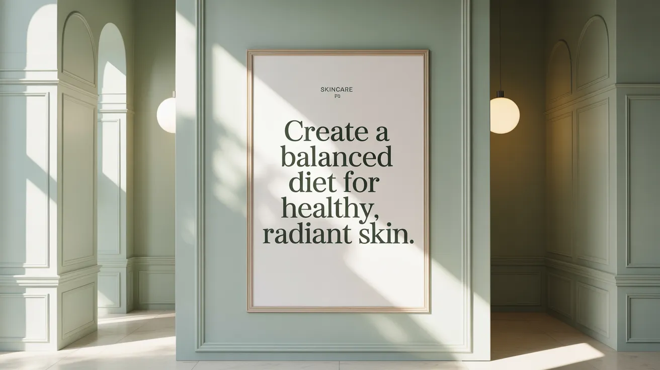 Create a Balanced Diet for Healthy, Radiant Skin