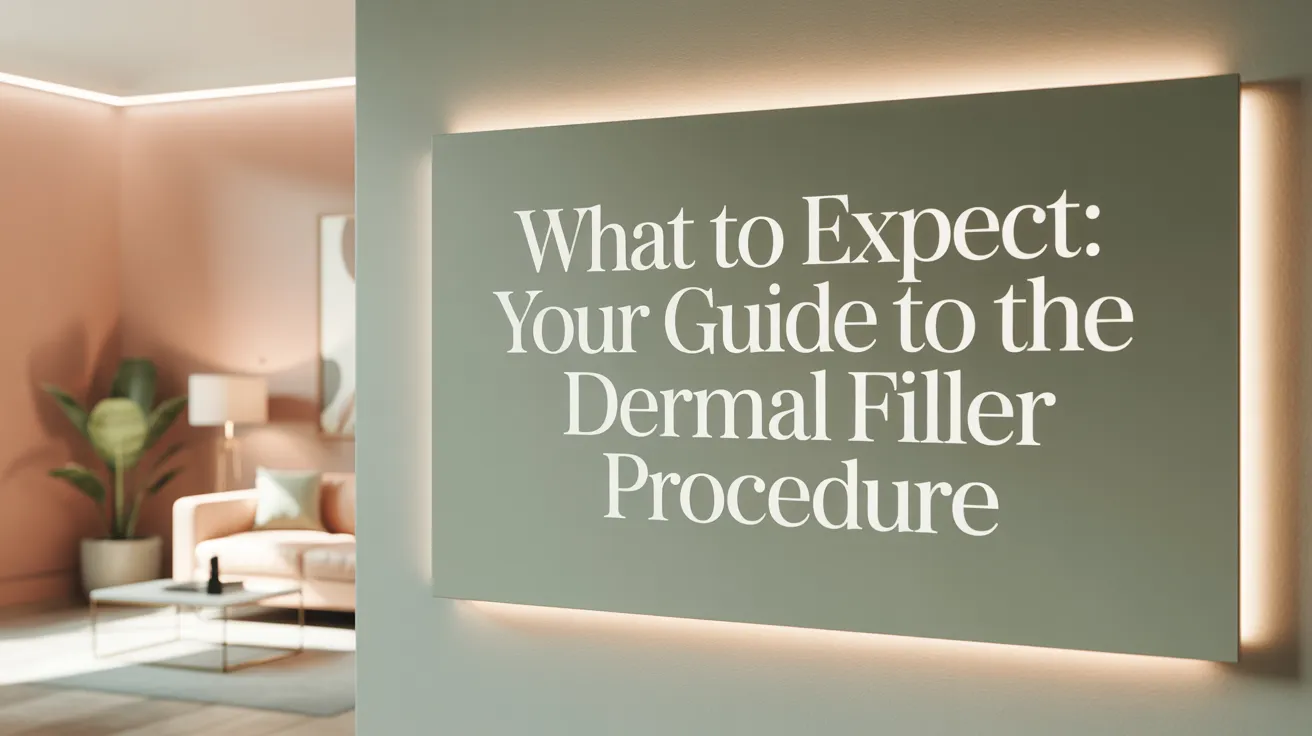 What to Expect: Your Guide to the Dermal Filler Procedure