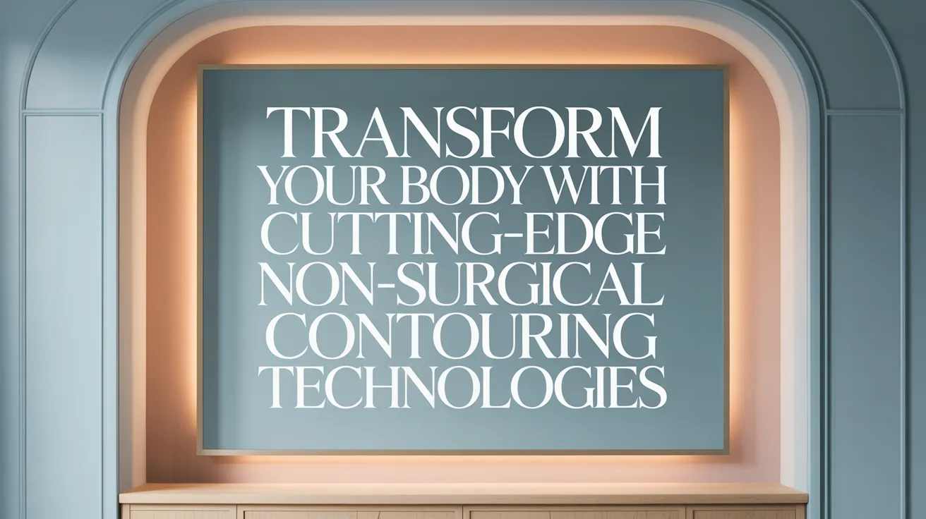Transform Your Body with Cutting-Edge Non-Surgical Contouring Technologies