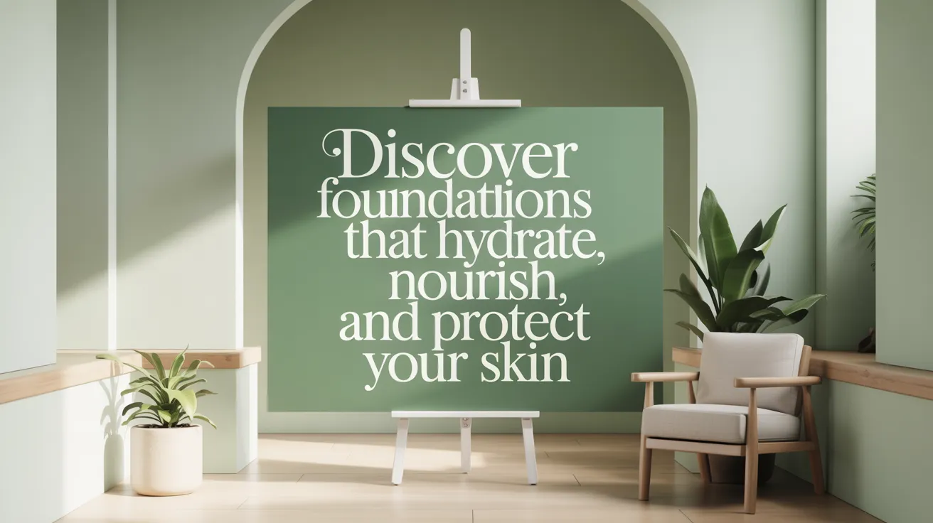 Discover Foundations That Hydrate, Nourish, and Protect your Skin