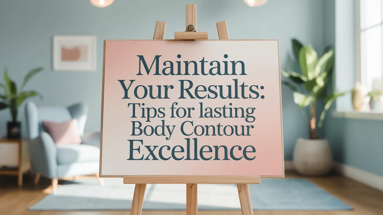 Maintain Your Results: Tips for Lasting Body Contour Excellence