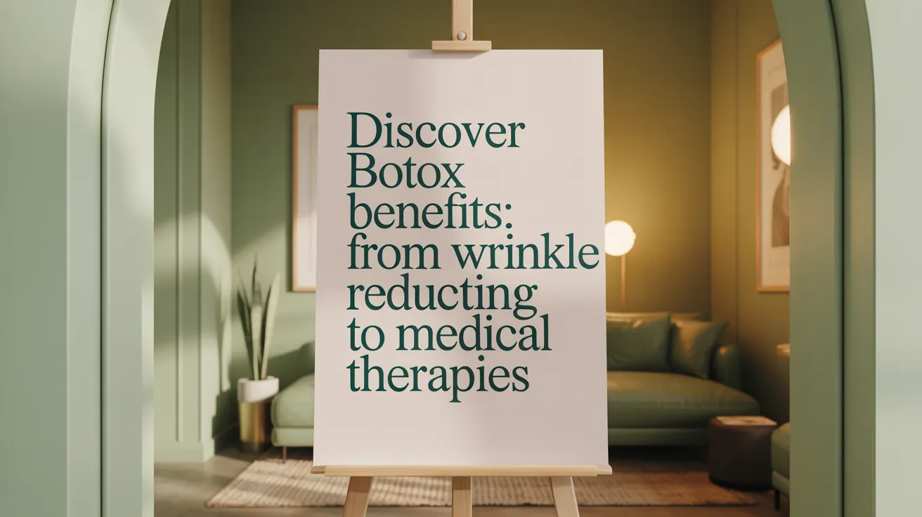Discover Botox Benefits: From wrinkle reduction to medical therapies