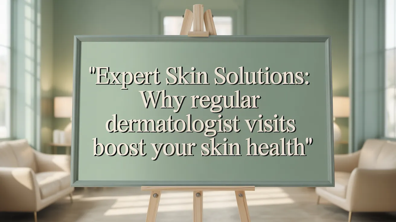 Expert Skin Solutions: Why Regular Dermatologist Visits Boost Your Skin Health
