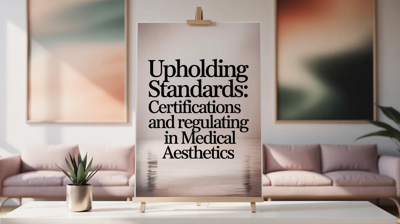 Upholding Standards: Certifications and Regulations in Medical Aesthetics