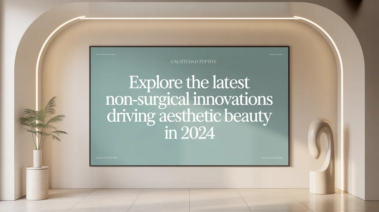 Explore the Latest Non-Surgical Innovations Driving Aesthetic Beauty in 2024