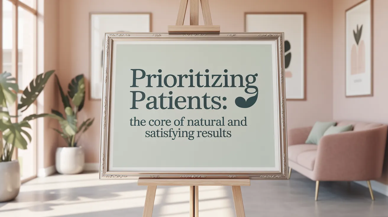 Prioritizing Patients: The Core of Natural and Satisfying Results