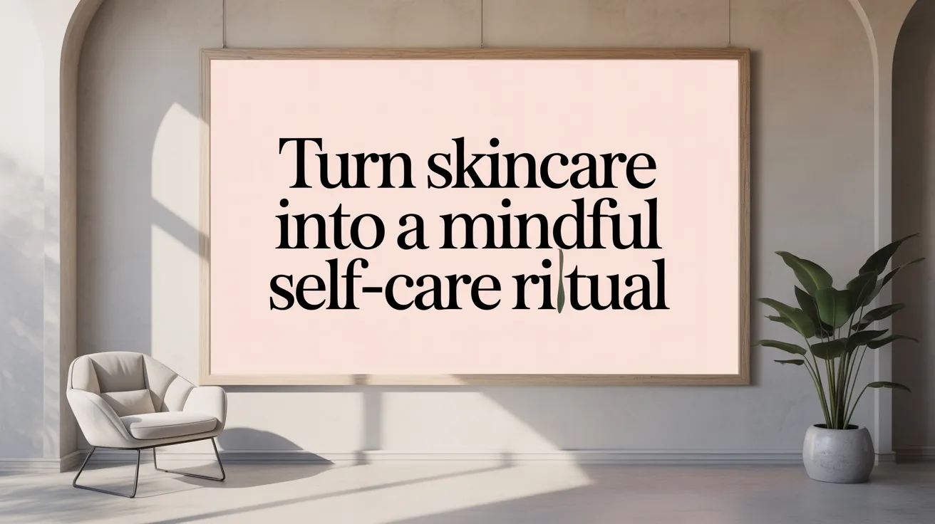 Turn Skincare into a Mindful Self-Care Ritual