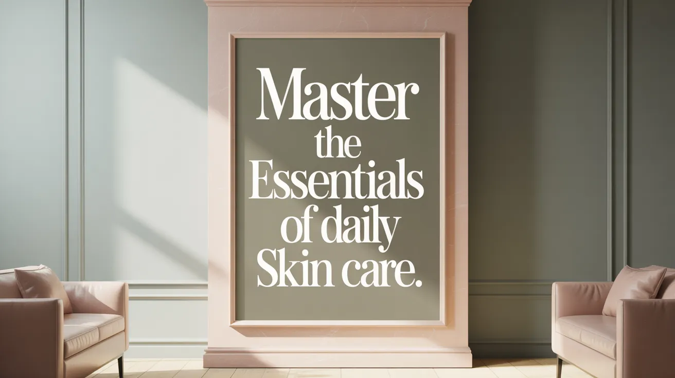 Master the Essentials of Daily Skin Care