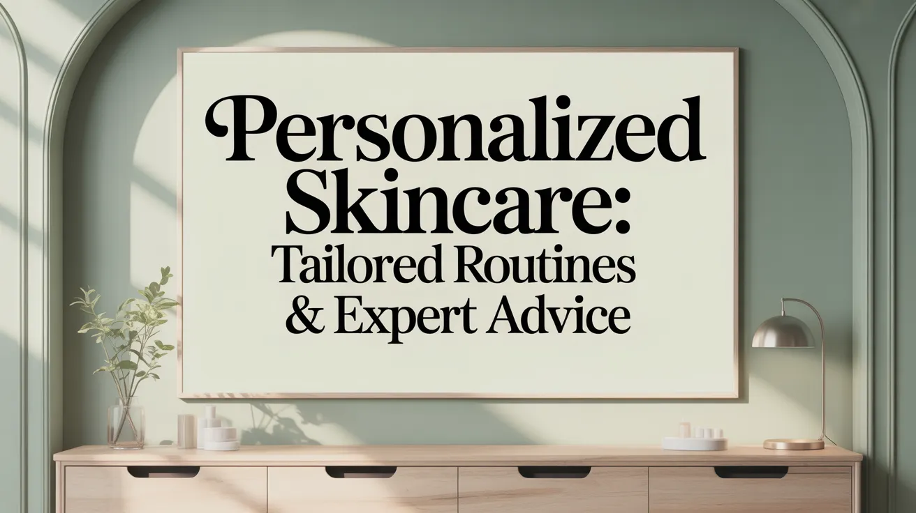 Personalized Skincare: Tailored Routines &amp; Expert Advice