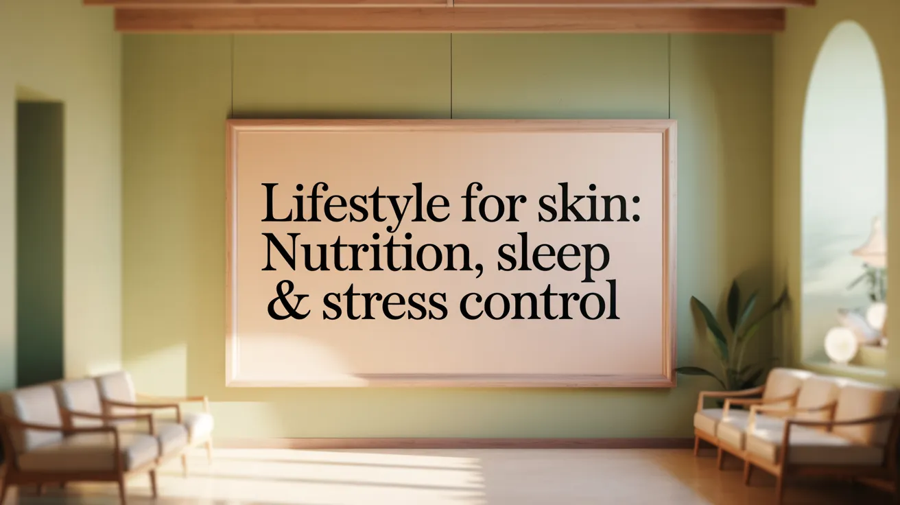 Lifestyle for Skin: Nutrition, Sleep &amp; Stress Control