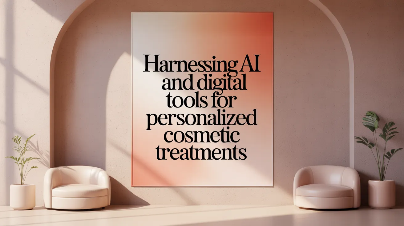 Harnessing AI and Digital Tools for Personalized Cosmetic Treatments