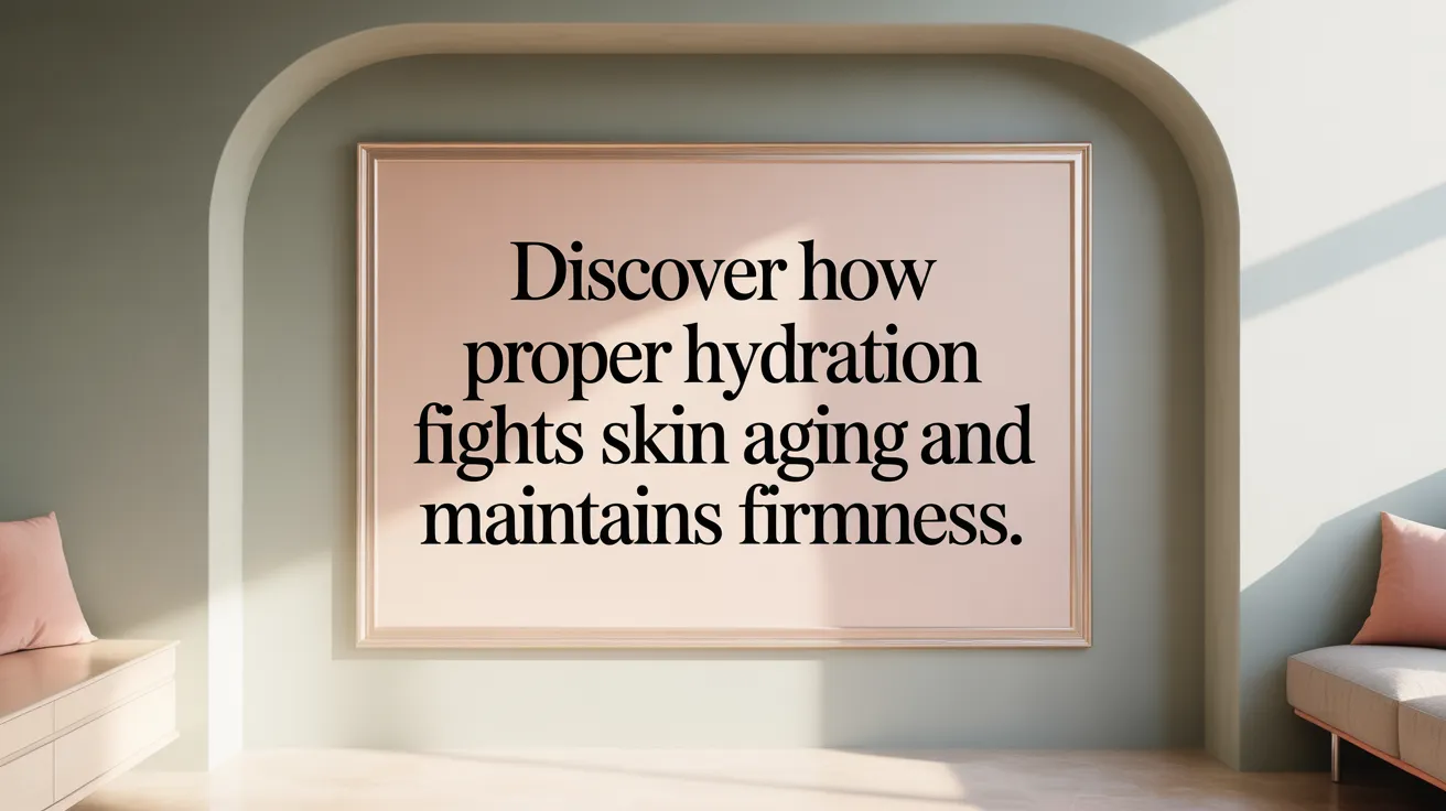 Discover How Proper Hydration Fights Skin Aging and Maintains Firmness