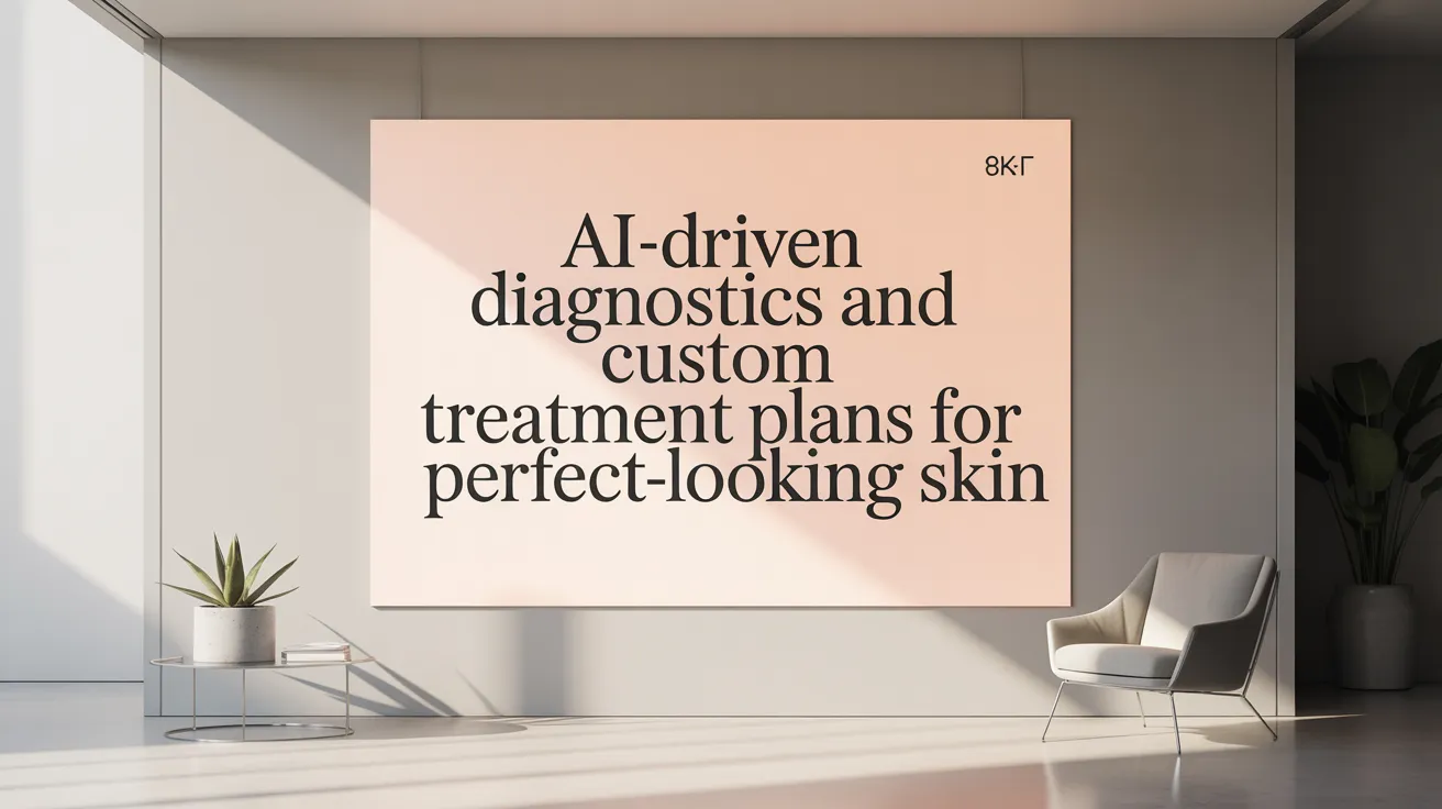 AI-Driven Diagnostics and Custom Treatment Plans for Perfect-looking Skin