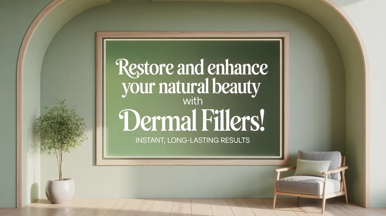 Restore and Enhance Your Natural Beauty with Dermal Fillers! Instant, Long-Lasting Results
